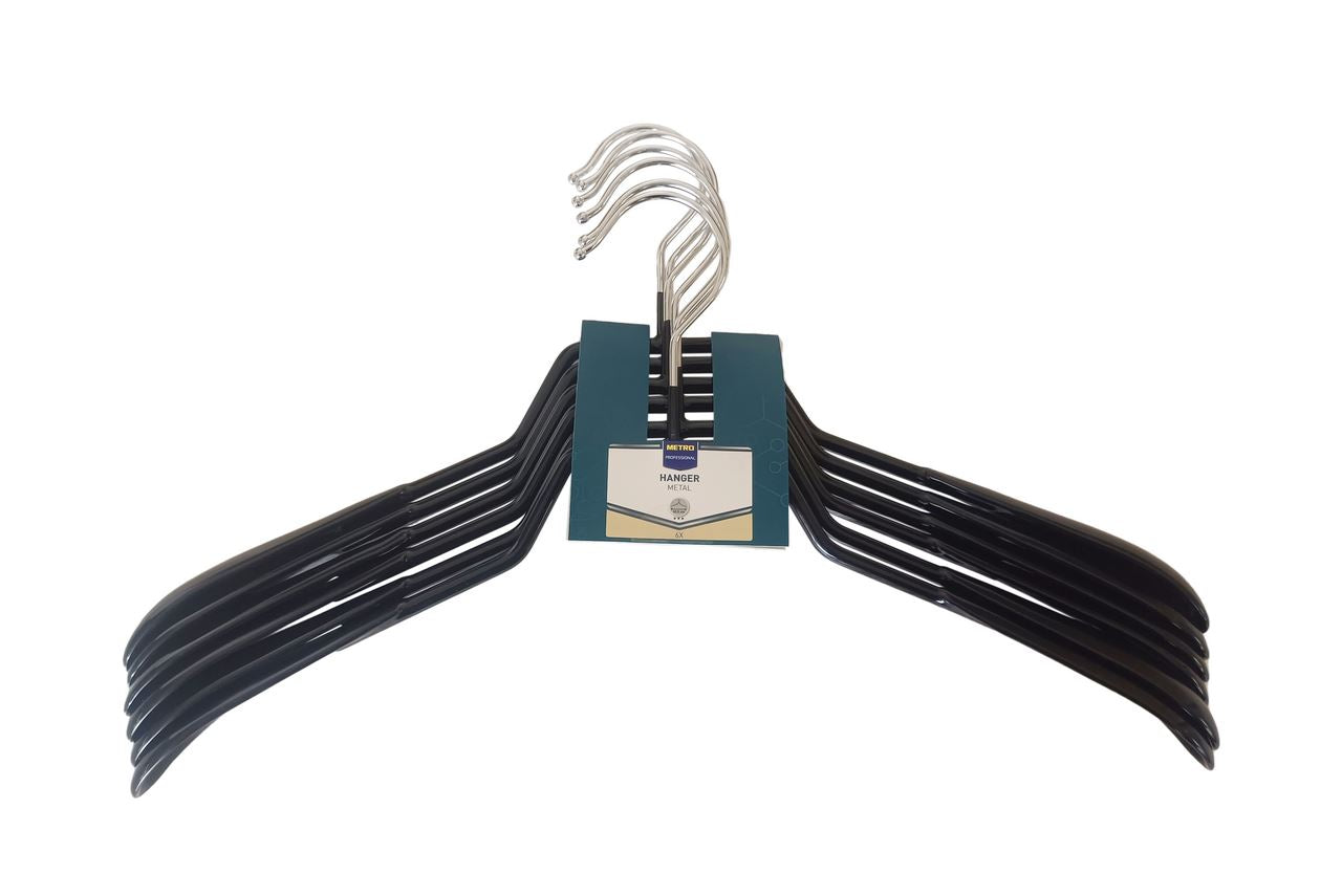 METRO PROFESSIONAL Clothes Hanger Metal 6 pieces