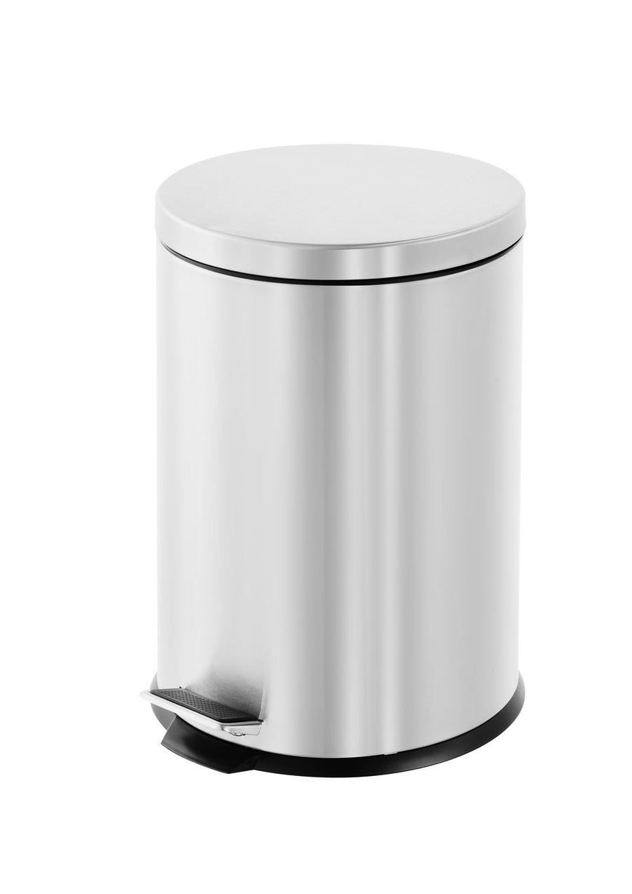 aro stainless steel pedal bin 20 l