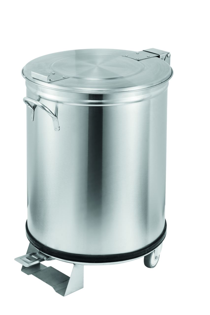 METRO PROFESSIONAL Stainless steel waste bin 90 l