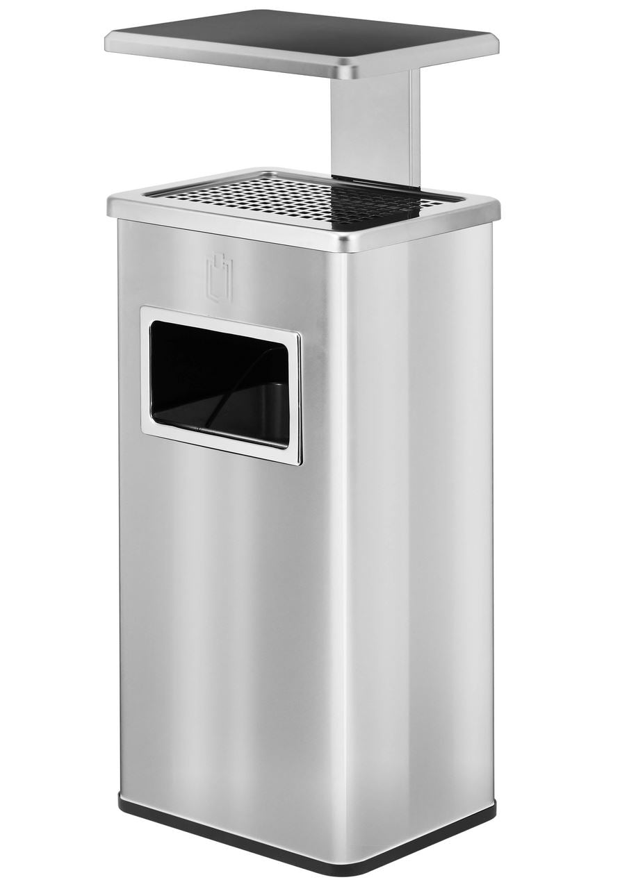 METRO PROFESSIONAL Ashtray Shelter Stainless Steel