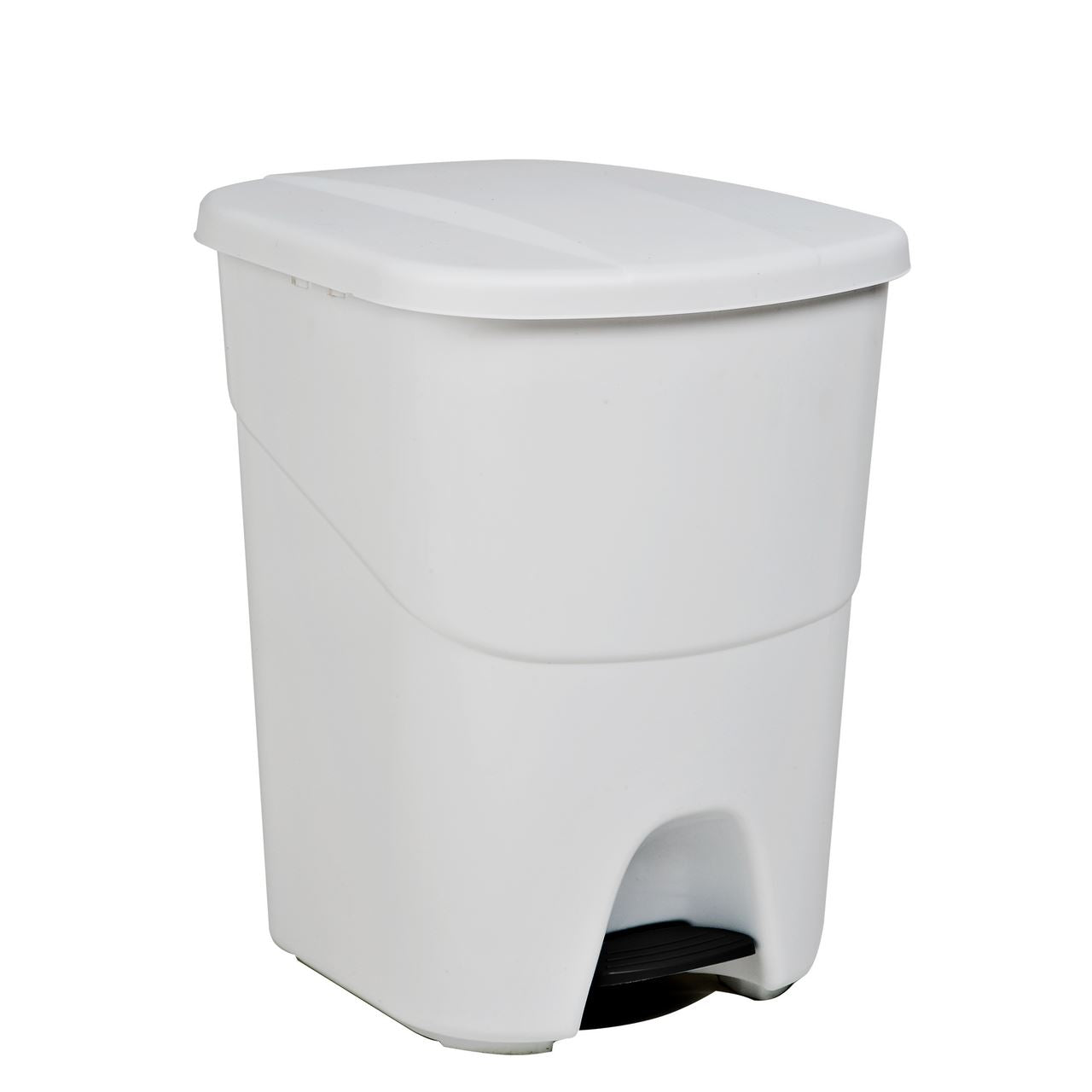 aro Pedal Bin White 40 l