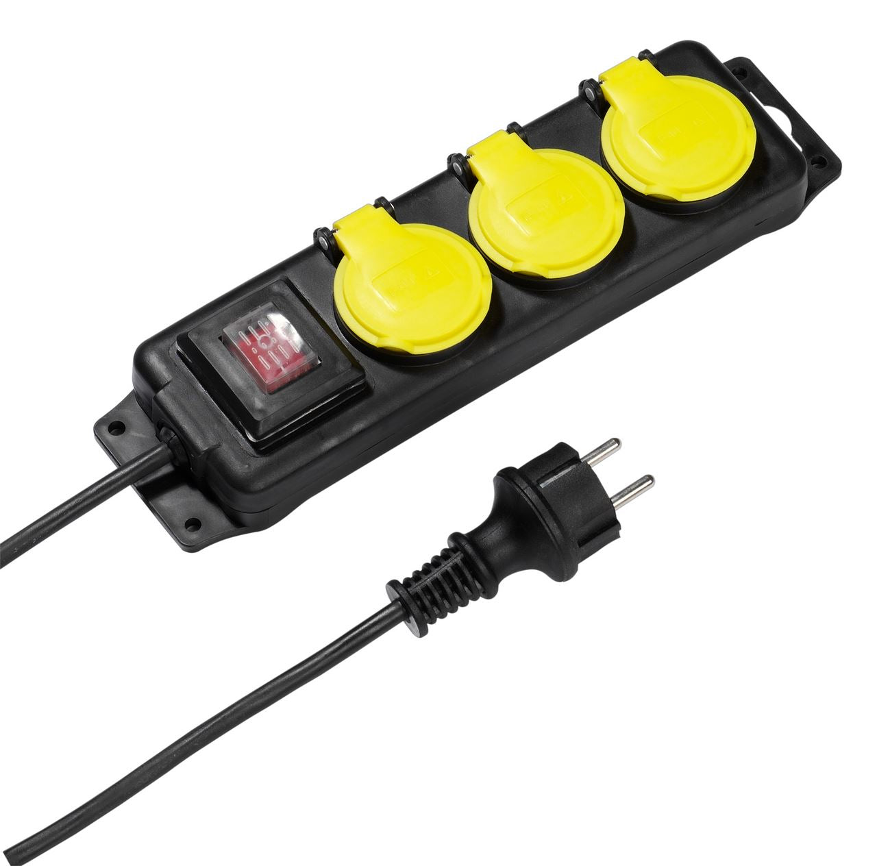 aro Outdoor 3-Way Socket with switch