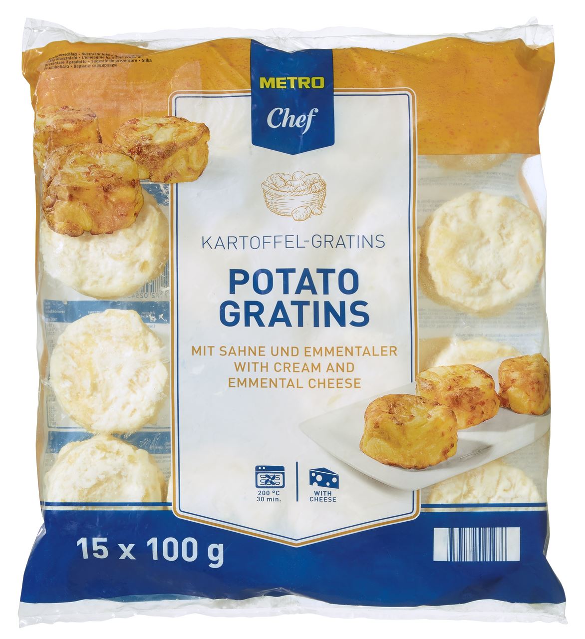 Potato Gratin 15 x 100 g