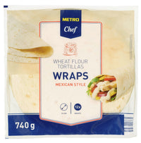 Thumbnail for Tortilla wrap 25 cm 12 pieces 740 g