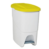 Thumbnail for aro Pedal bin 25 liters white/yellow