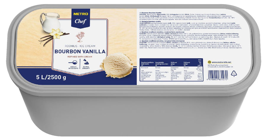 Ice cream Vanilla 5 l