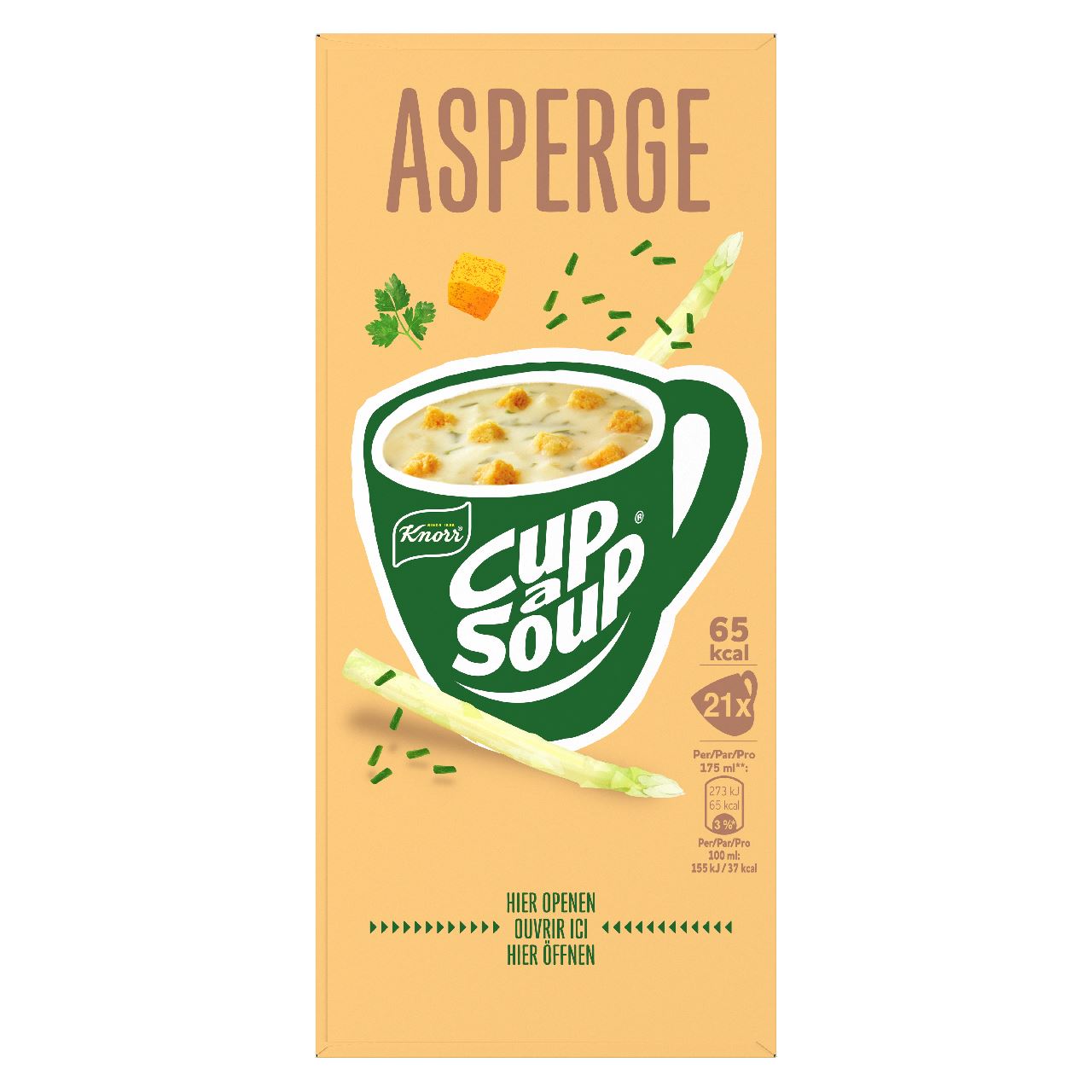 Knorr Cup-a-Soup Asparagus 21 x 175 ml 315 g