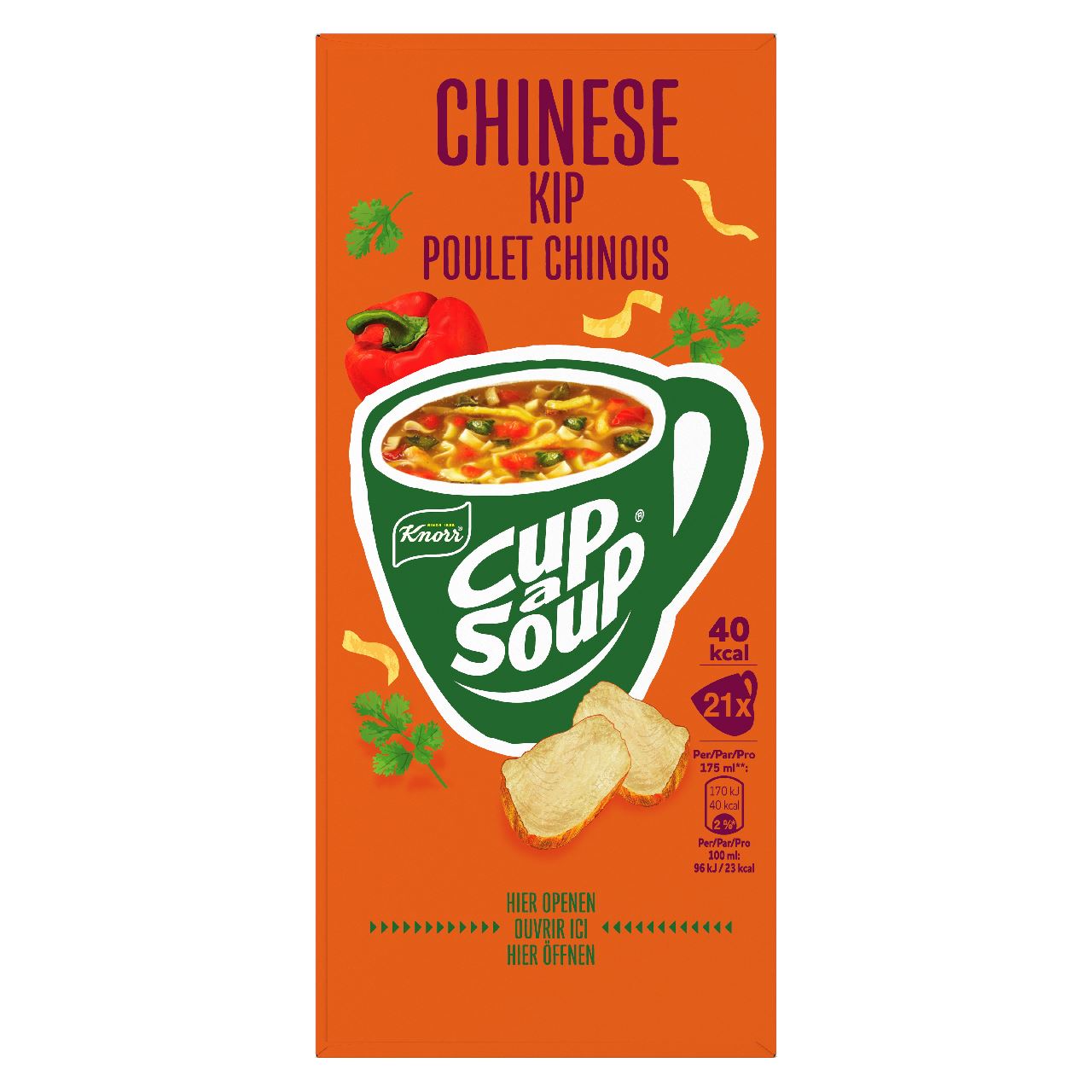 Knorr Cup-a-Soup Chinese Chicken 21 x 175 ml 252 g