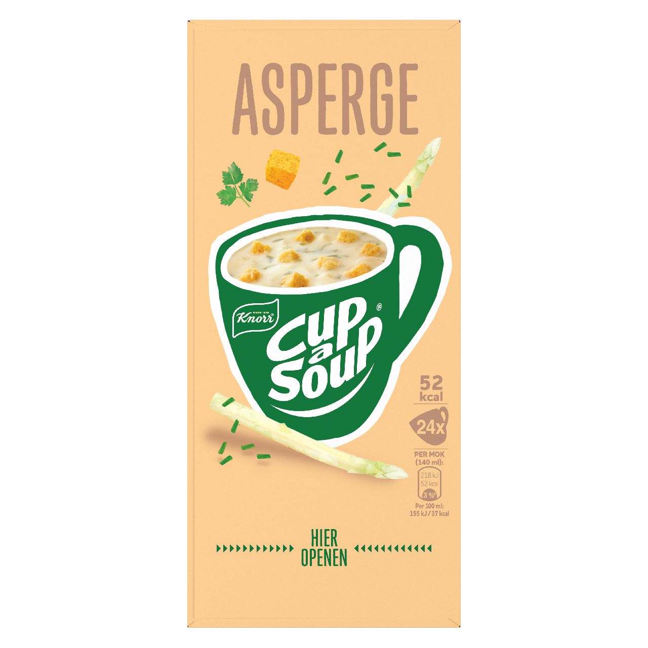 Knorr Cup-a-Soup Asparagus 24 x 140 ml 288 g