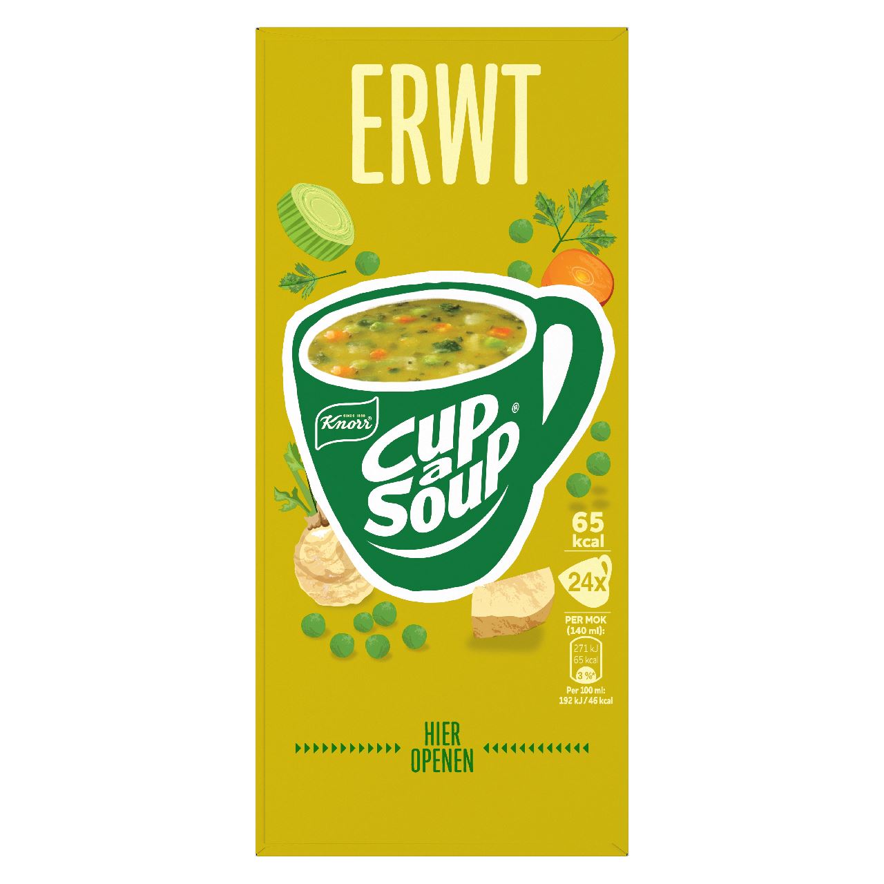 Knorr Cup-a-Soup Pea 24 Zk 432 g