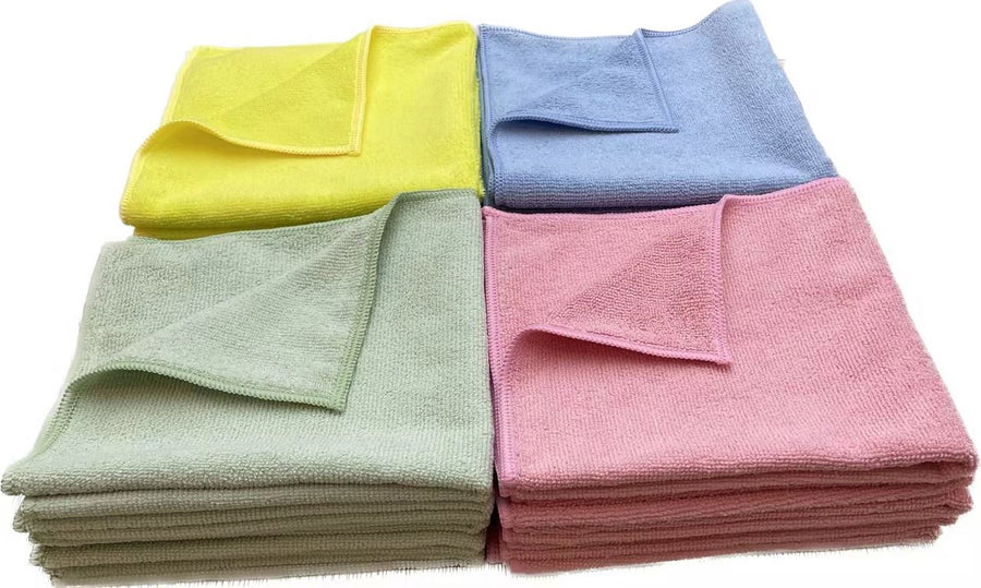 METRO PROFESSIONAL Microfibre cloth yellow 5 pieces