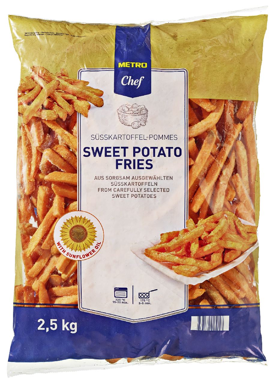 Sweet Potato Fries 2.5 kg