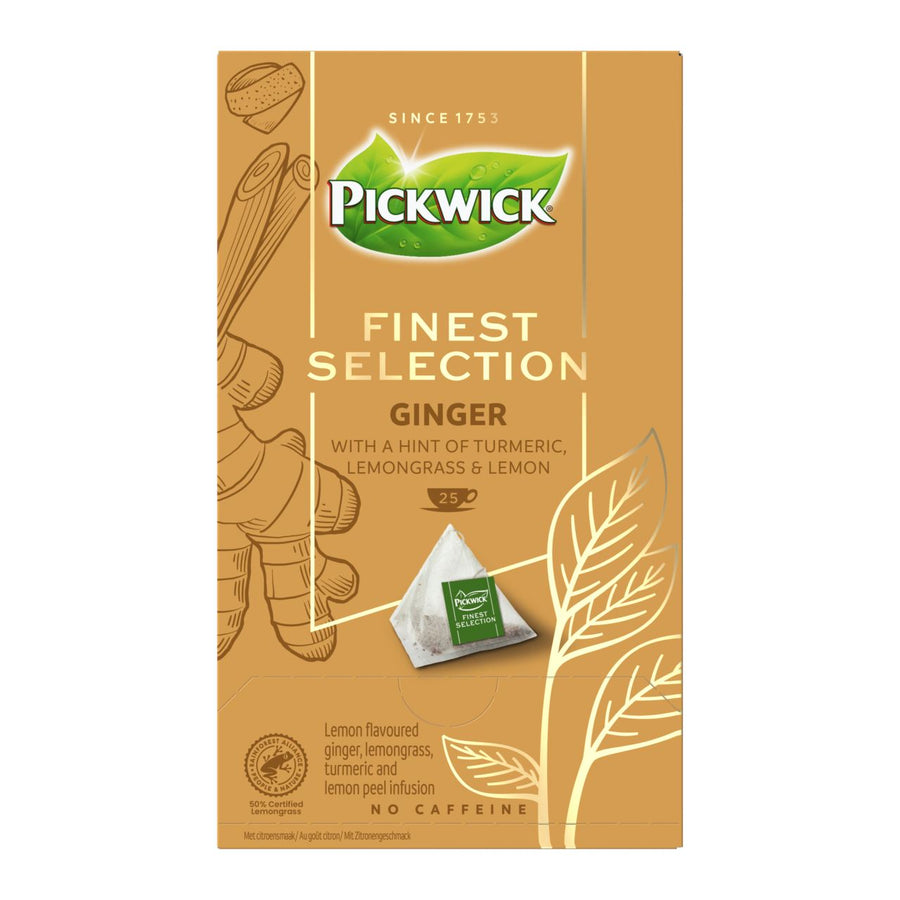 Pickwick Finest Selection 25 bags Ginger 50 g