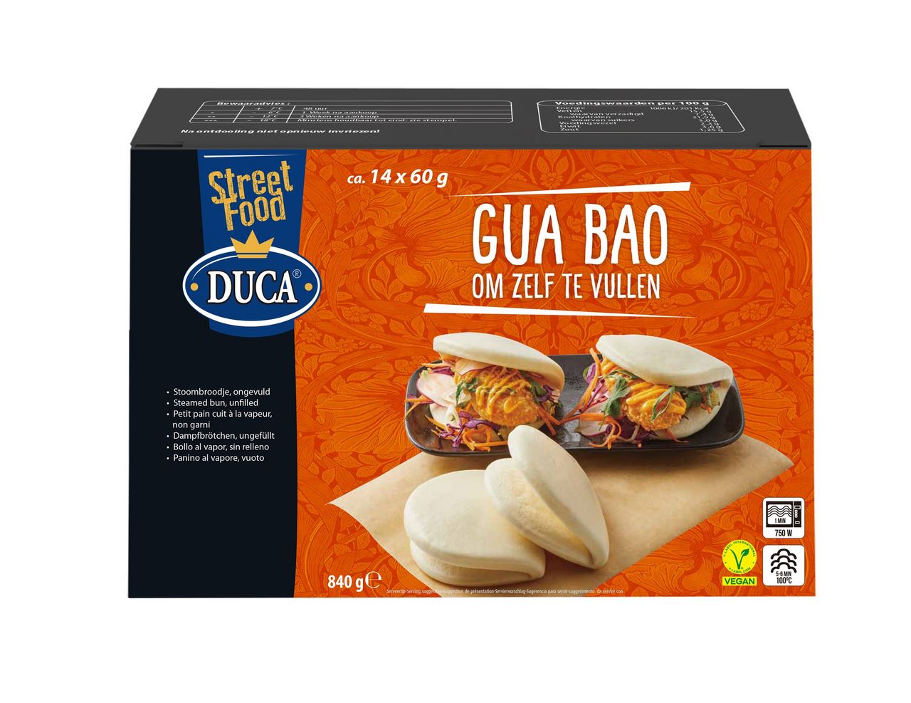 Duca Gua Bao White 16 pieces 840 g