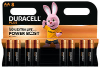 Thumbnail for DURACELL Plus Alkaline AA 8 pieces
