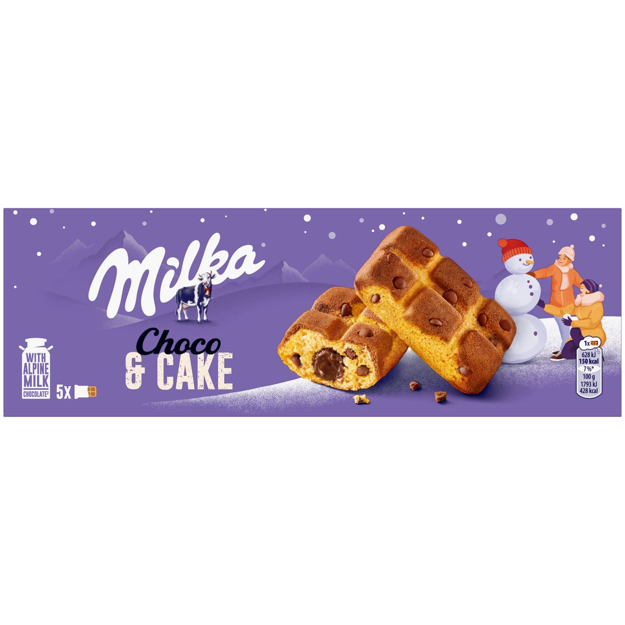 Milka Cake & Choc 175 g