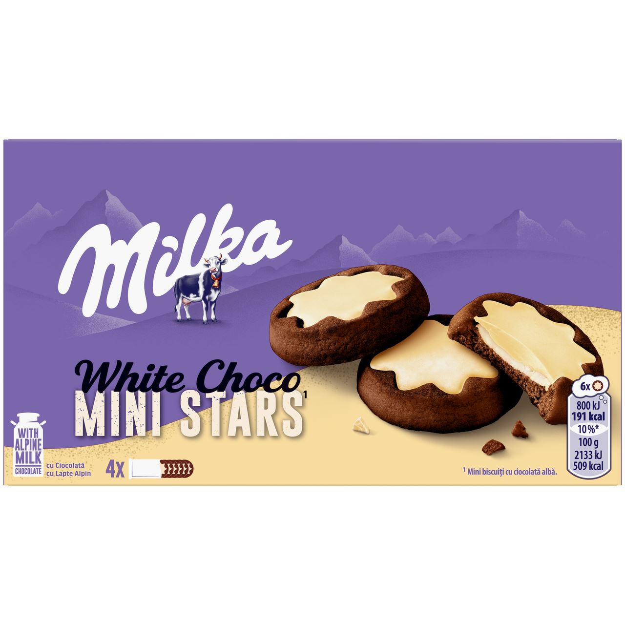 Milka Ministars White 150 g