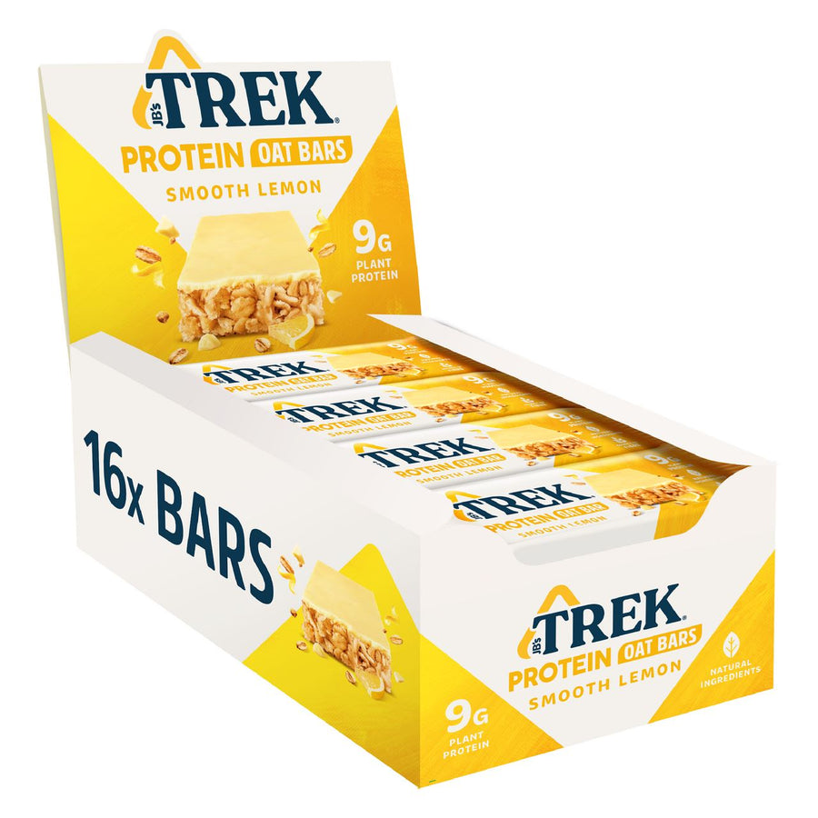Trek Protein Oatmeal Bar Smooth Lemon 16 x 50 g
