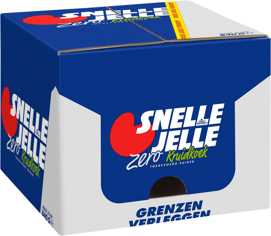Wieger Ketellapper Snelle Jelle Kruidkoek Zero 14 x 42 g