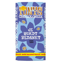 Thumbnail for Tony's Chocolonely Thanks Milk Caramel 180 g