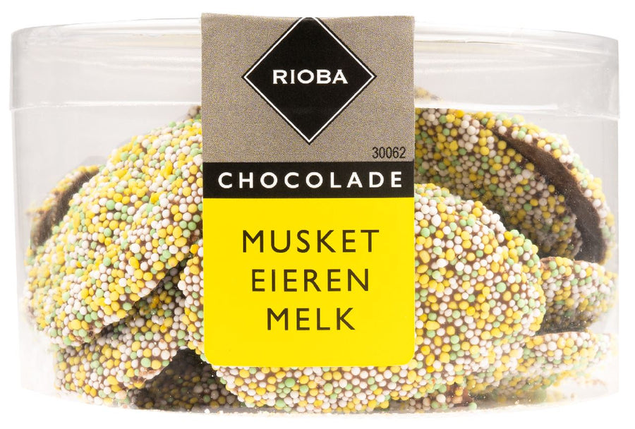 RIOBA Chocolate Musket Eggs Milk 250 g