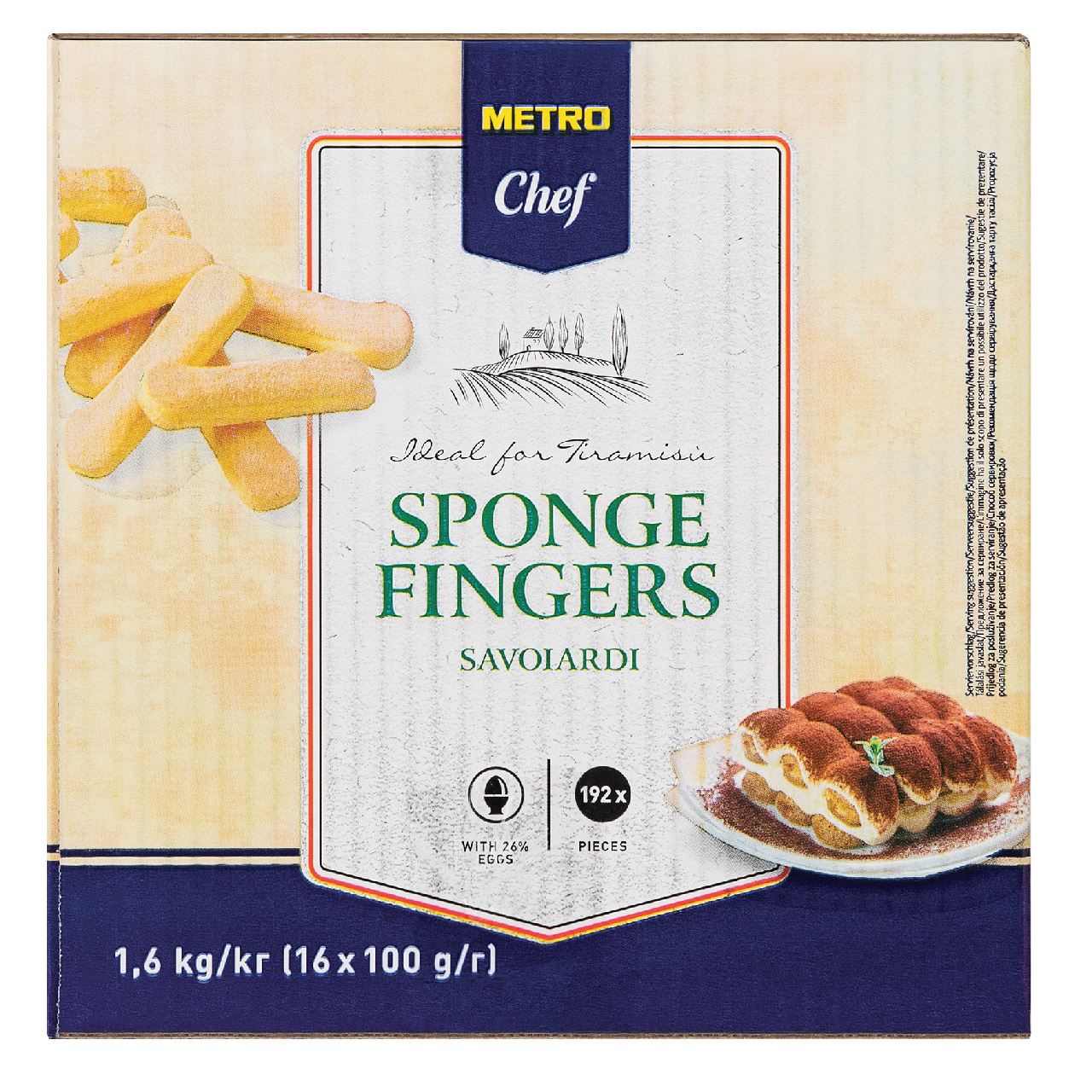 Italian Long Fingers 1.6 kg
