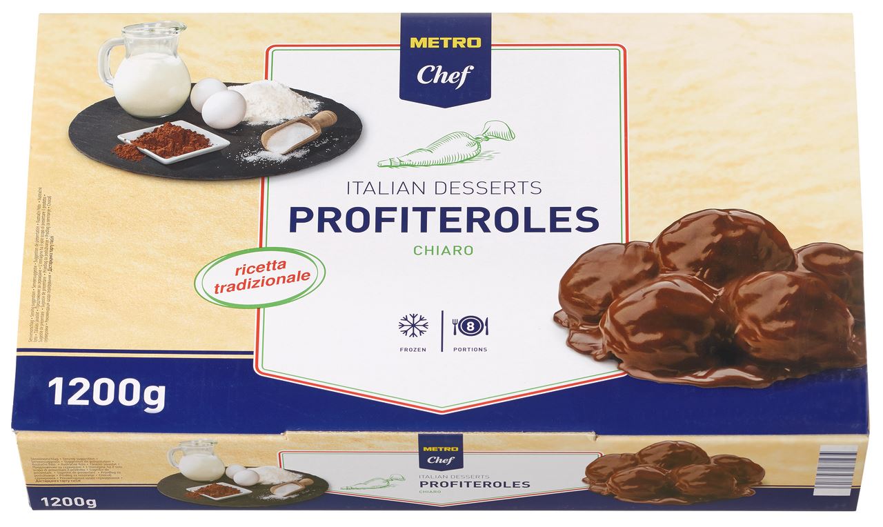 Profiteroles Chiaro 1.2 kg