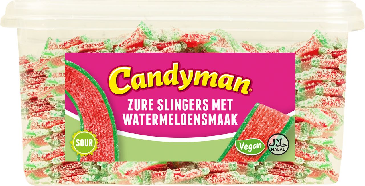 Candyman Sour Mats Watermelon 1 kg