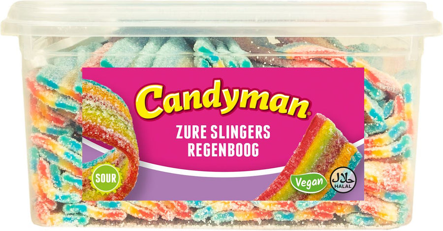 Candyman Sour Mats Rainbow 1 kg