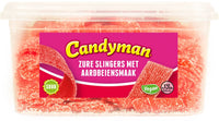 Thumbnail for Candyman Sour Mats Strawberry 1 kg
