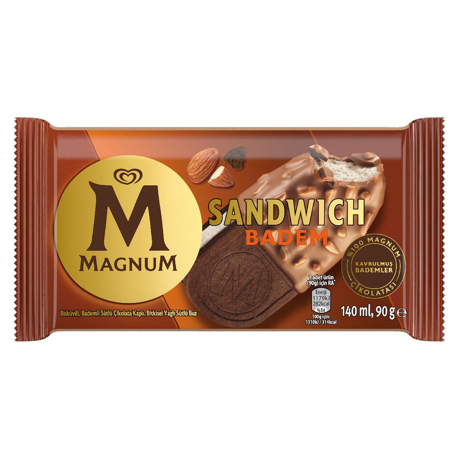 Magnum Almond Sandwich 20 x 140 ml