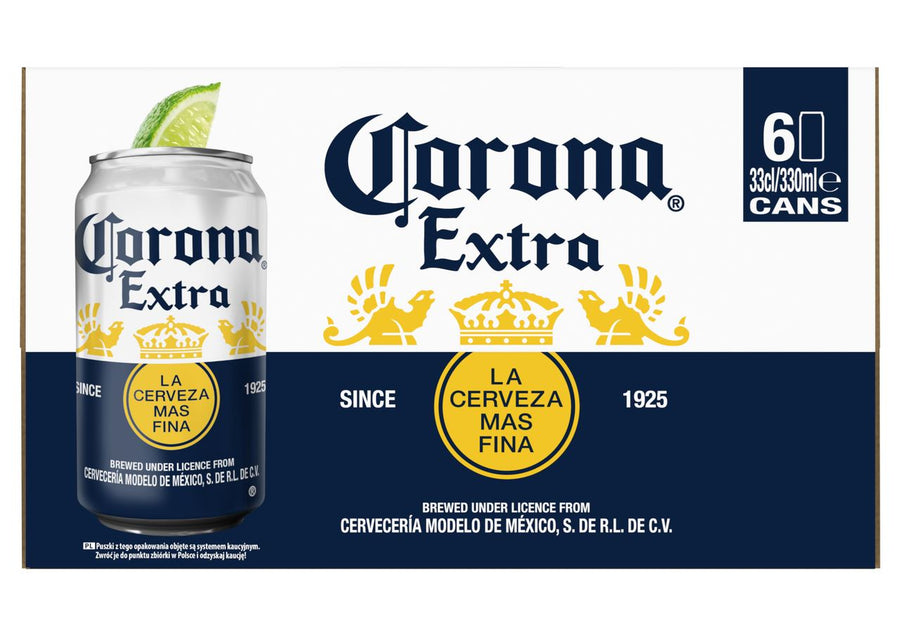 Corona Extra can 6 x 33 cl