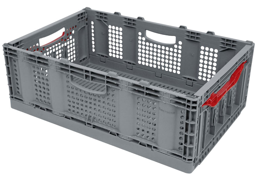 METRO PROFESSIONAL Euro Folding container 60 x 40 x 22 cm gray