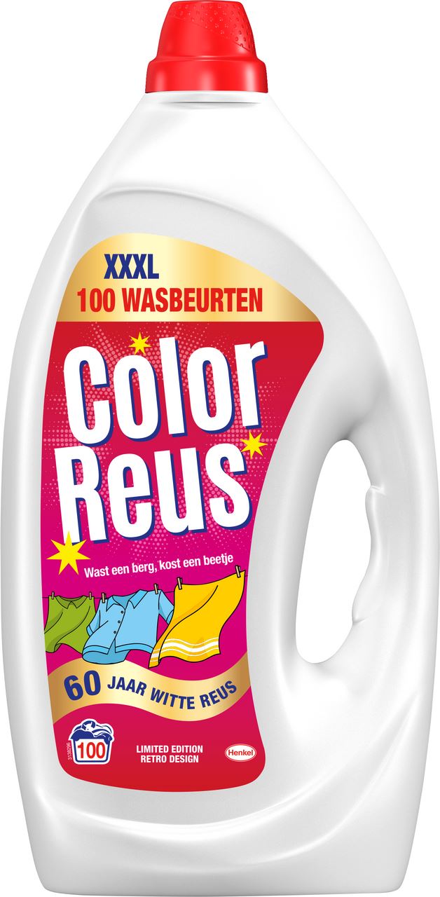Witte Reus Detergent Gel Color 100 washes