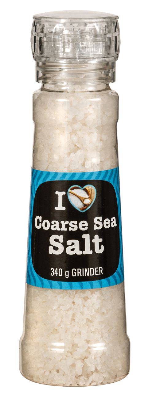I Love Sea Salt Grinder 340g