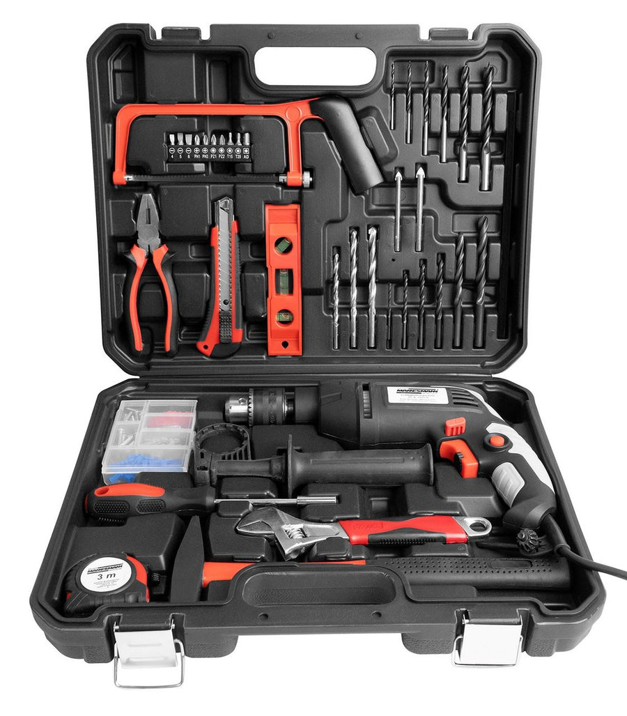 Mannesmann Tool case with impact drill