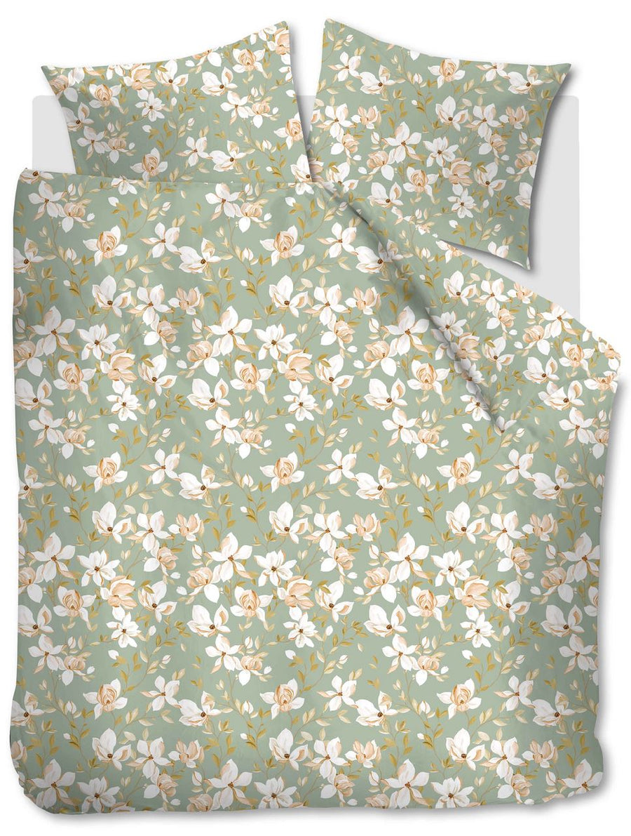 Ambiante Duvet cover Aida green 240 x 200/220