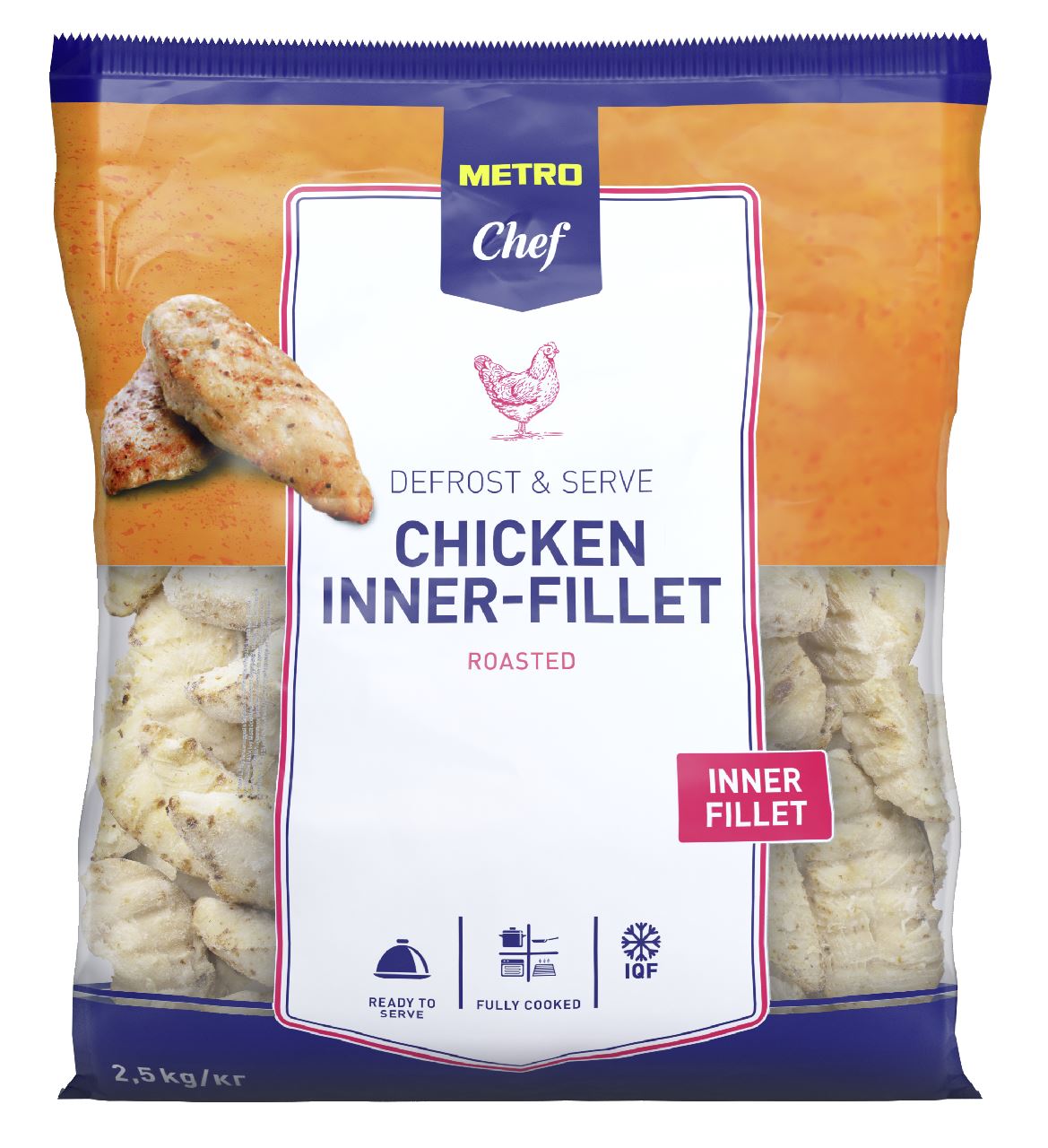 Chicken Hare Chunk Roast frozen 2.5 kg