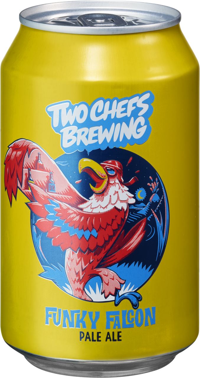 TWO CHEFS BREWING Funky Falcon 4 x 33 cl