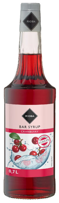 Thumbnail for RIOBA Bar Syrup Cranberry 70 cl