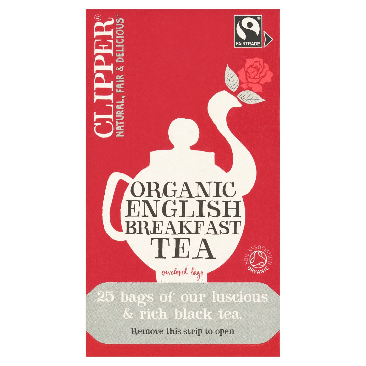 CLIPPER English Breakfast 25 pieces 55 g