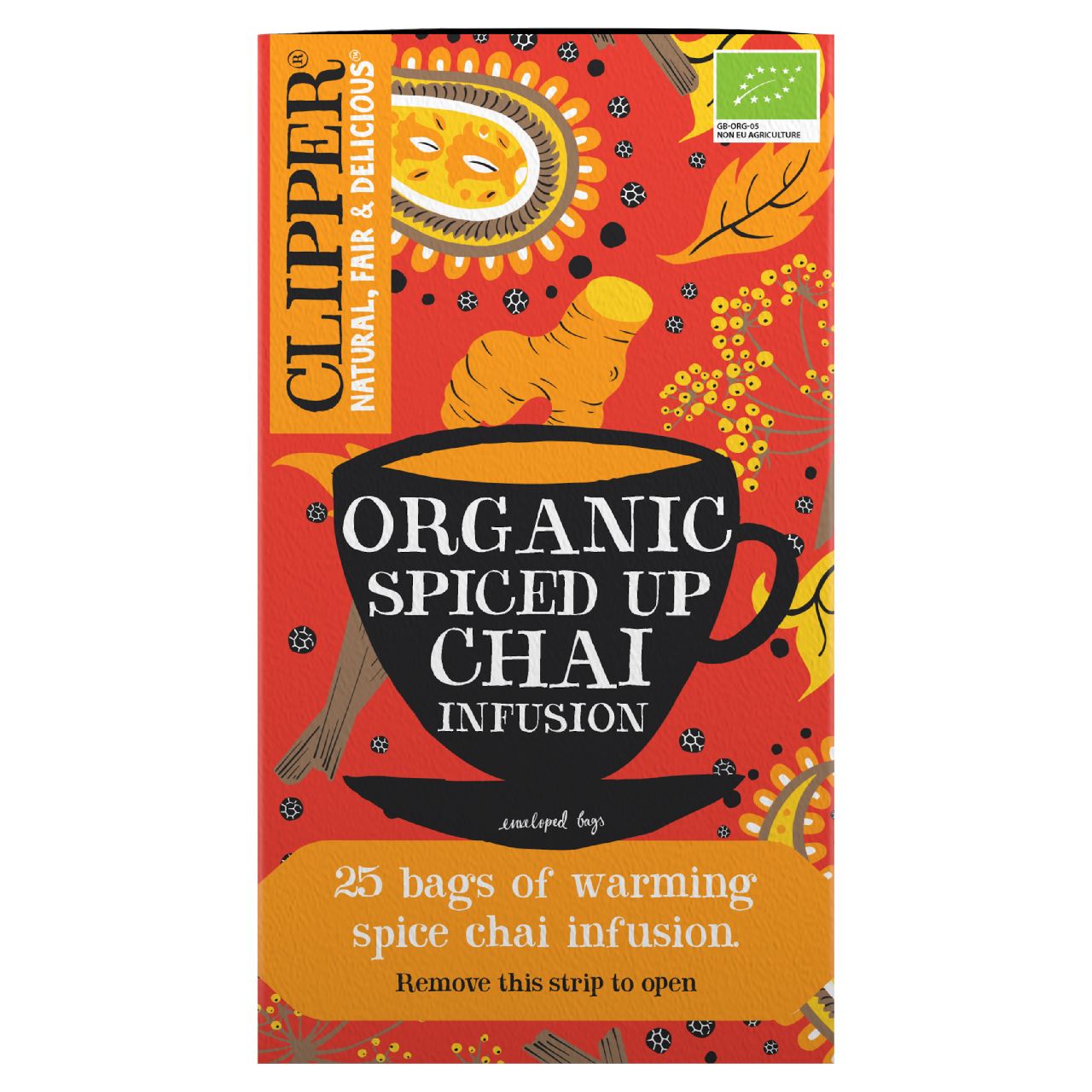 CLIPPER Spiced Up Chai 25 pieces 63 g