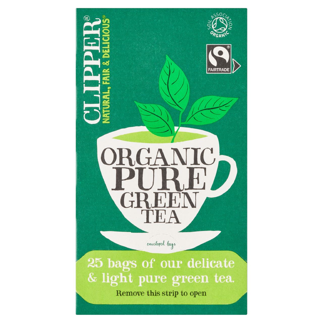 CLIPPER Green Tea 25 pieces 50 g