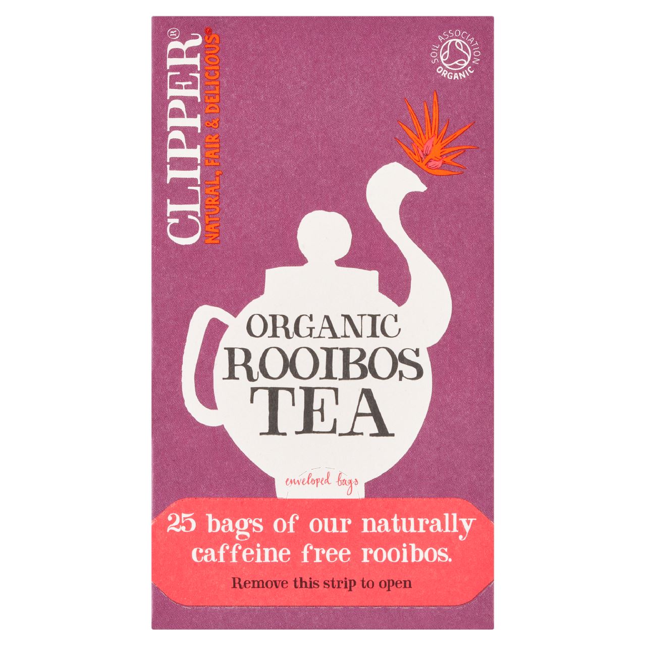 CLIPPER Organic Redbush 25 pieces 50 g
