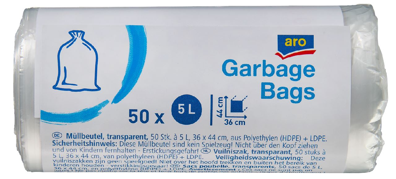 aro Garbage bag 5 x 50 x 5 l