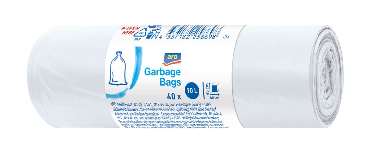 aro Garbage bag 5 x 40 x 10 l
