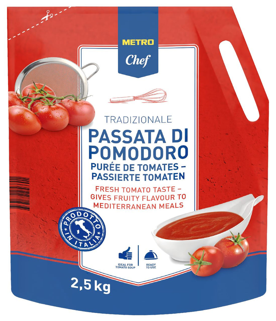 Tomato Passata bag 2.5 kg