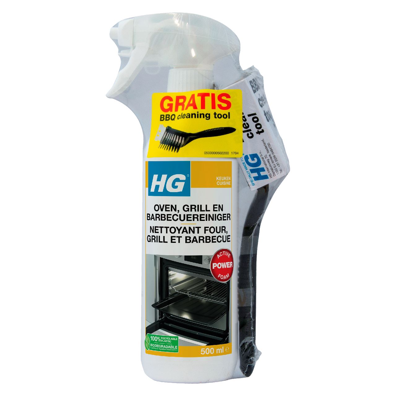 HG BBQ Cleaner 0.5 l + brush