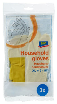 Thumbnail for aro Household Gloves Extra Large 3 pairs