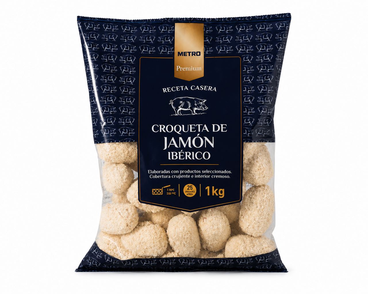 METRO Premium Croquettes with Iberico Ham 1 kg